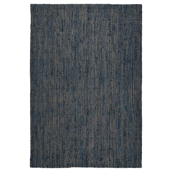 Ikea LANDBANA - Rug, flatwoven, dark blue, 160x230 cm