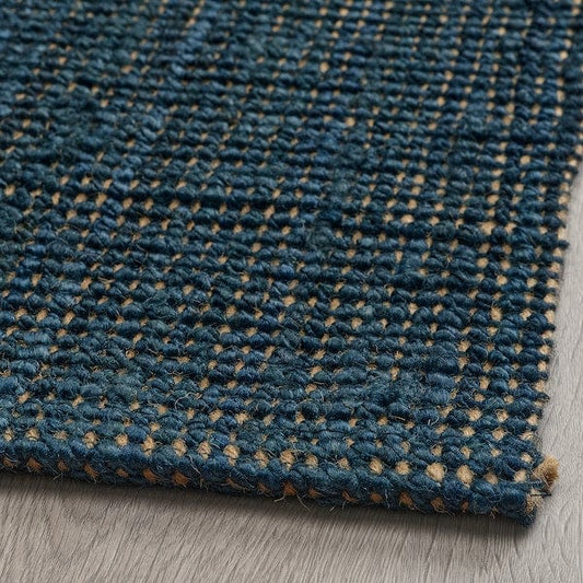 Ikea LANDBANA - Rug, flatwoven, dark blue, 160x230 cm