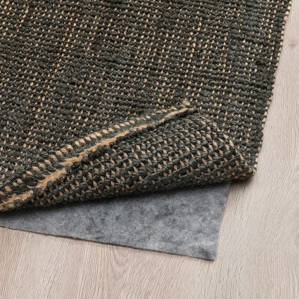 Ikea LANDBANA - Rug, flatwoven, dark green, 160x230 cm
