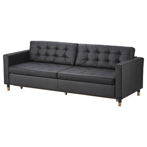 Ikea LANDSKRONA - 3-seater sofa frame, Grann/Bomstad black