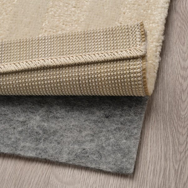 Ikea LANDSVÄG - Carpet, short pile, off-white,60x90 cm
