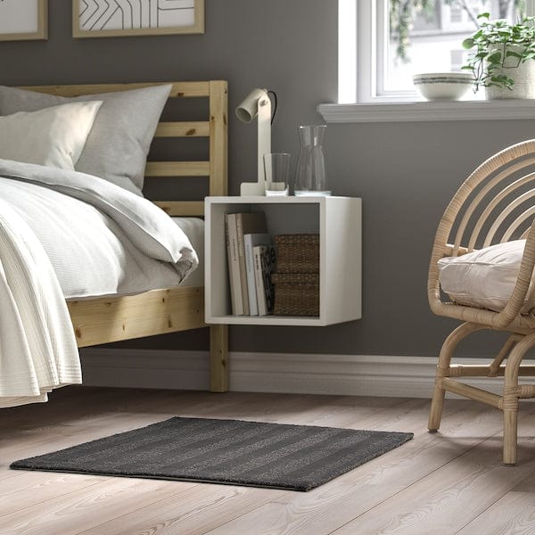 Ikea LANDSVÄG - Carpet, short pile, dark grey,60x90 cm-205.964.43