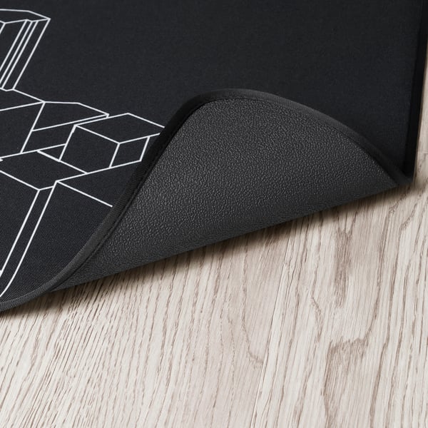 LÅNESPELARE floor protector, 110x100 cm