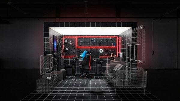 Ikea LÅNESPELARE - Floor protector, 110x100 cm