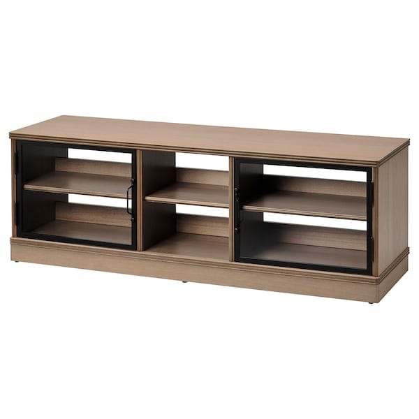 Ikea LANESUND - TV bench, grey-brown, 161x47x55 cm