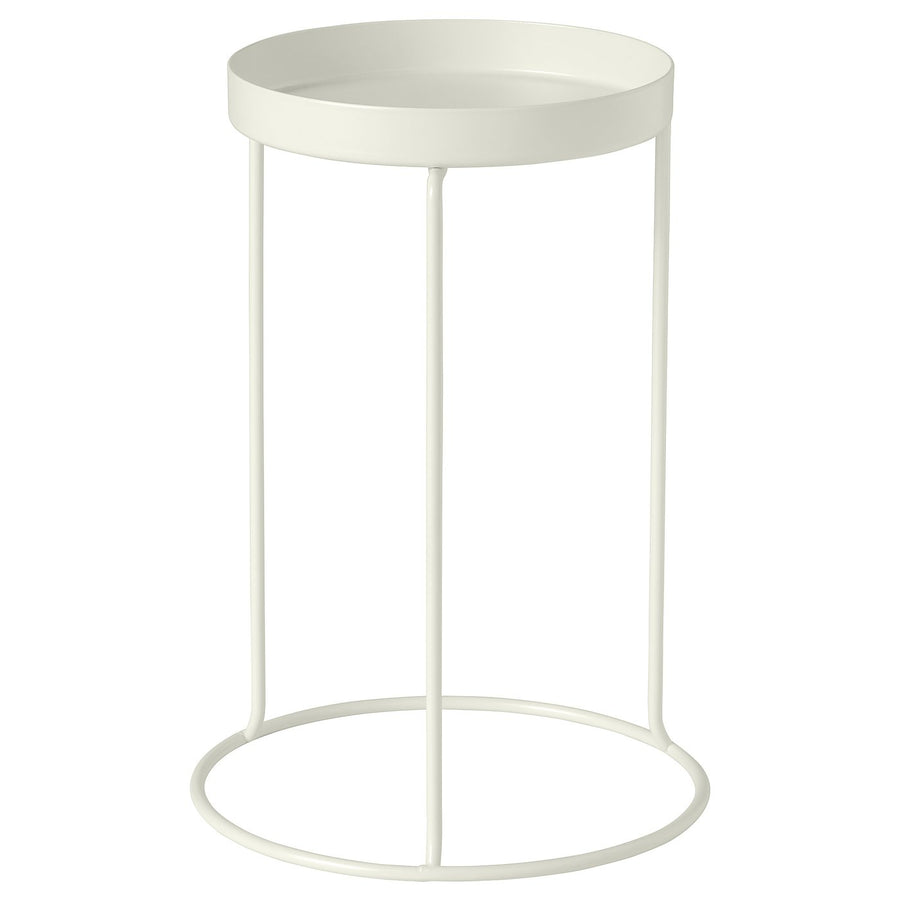 LÅNGNÄBB plant stand, in/outdoor/white, 26 cm