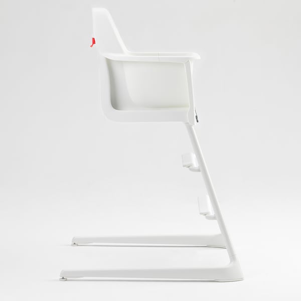 LANGUR junior/highchair, white, 22x87x61 cm