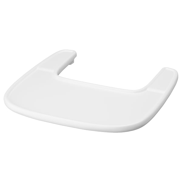 LANGUR highchair tray, white, 44 cm
