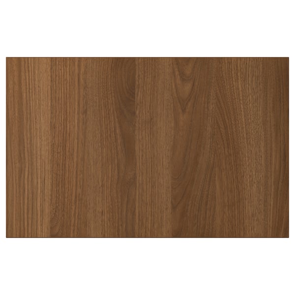 LAPPVIKEN door/drawer front, brown/walnut effect, 60x38 cm