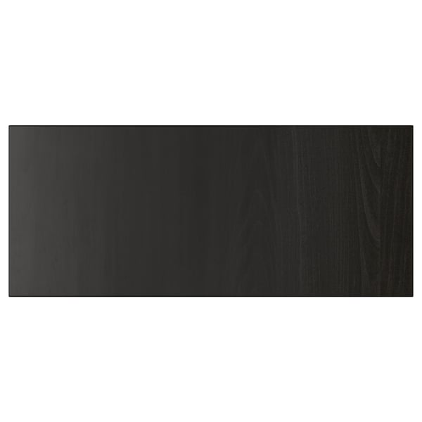 LAPPVIKEN drawer front, black-brown, 60x26 cm