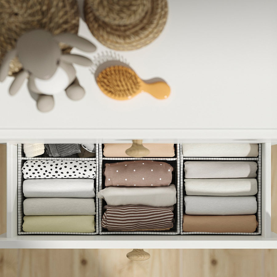LASTARE chest of 4 drawers, white, 60x42x100 cm