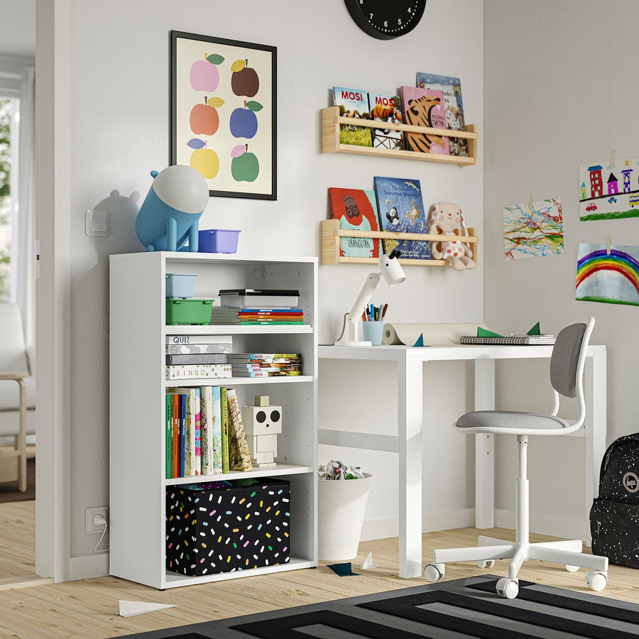 LASTARE bookcase combination, white, 60x30x100 cm