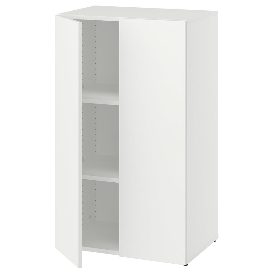LASTARE storage combination, white, 60x42x100 cm