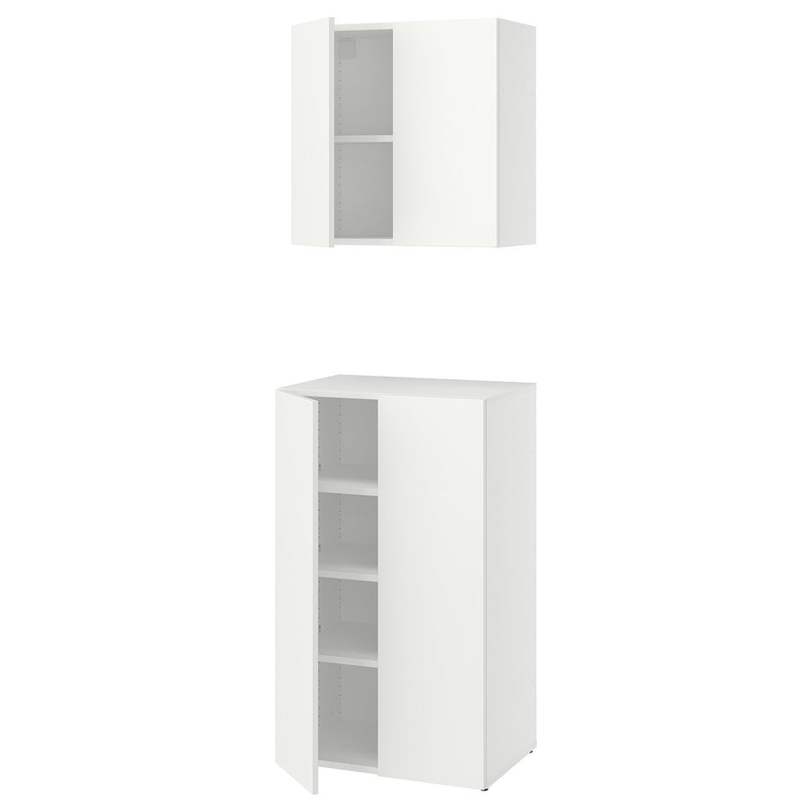 LASTARE storage combination, white, 60x42x201 cm