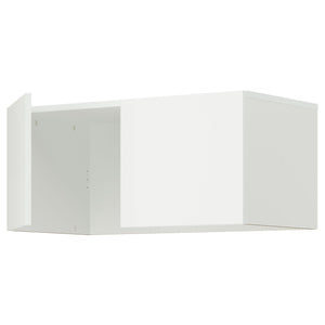 LASTARE height extension unit with doors, white, 80x42x36 cm