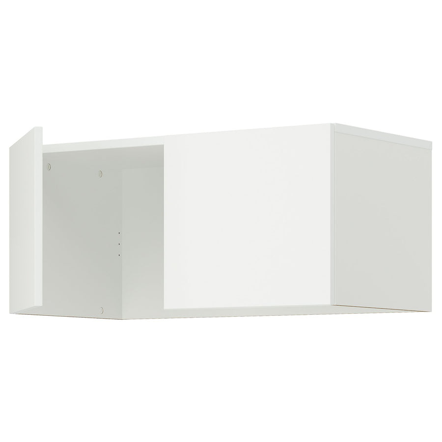 LASTARE height extension unit with doors, white, 80x42x36 cm