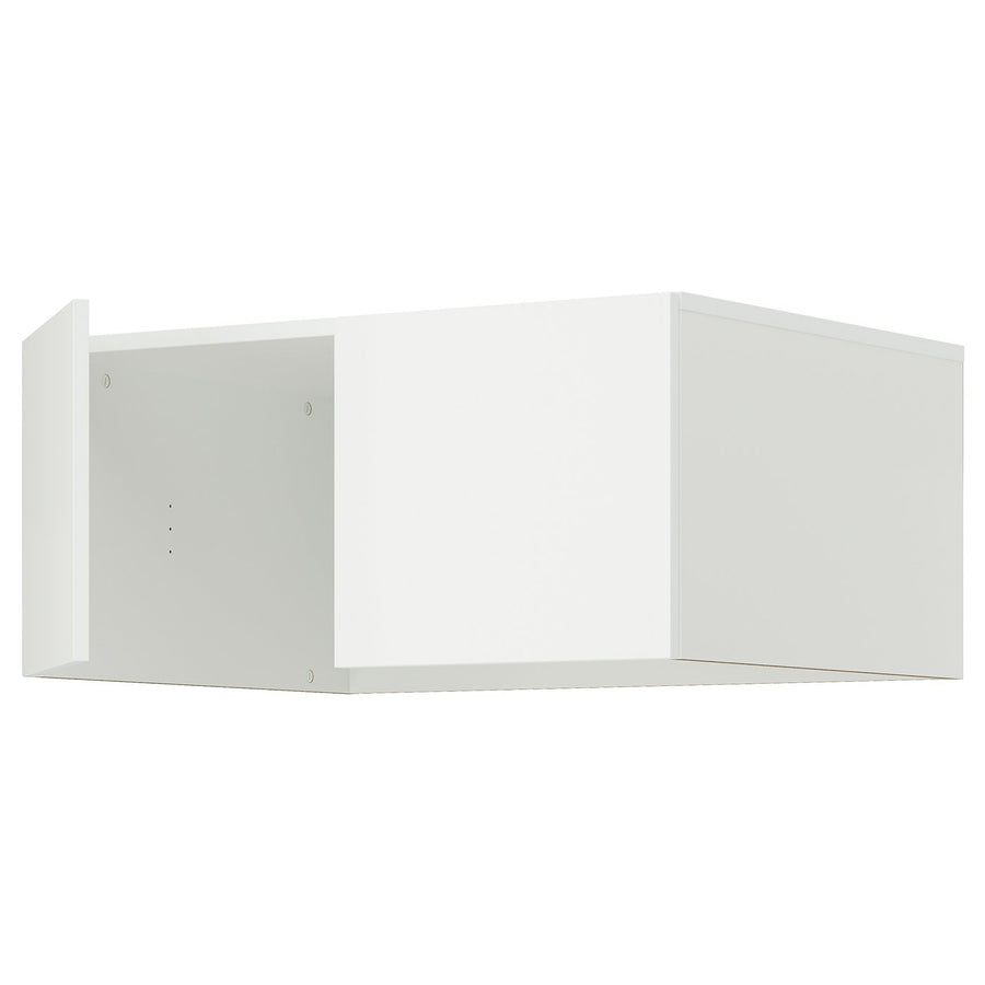 LASTARE height extension unit with doors, white, 80x62x36 cm