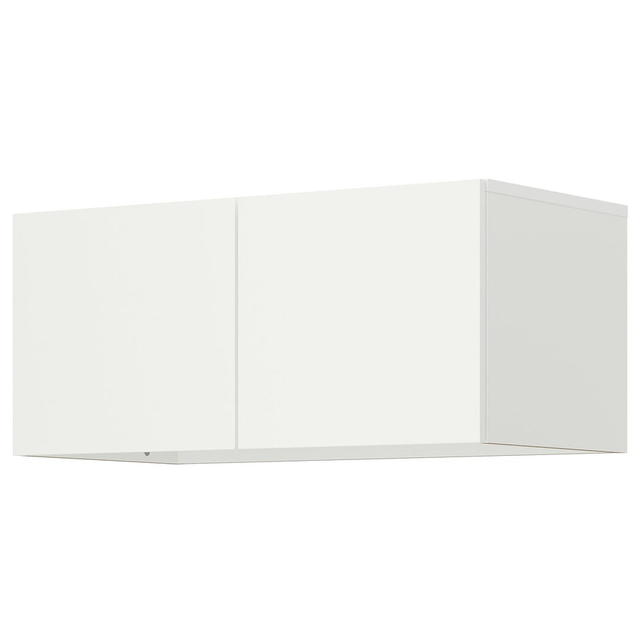 LASTARE height extension unit with doors, white, 80x42x36 cm