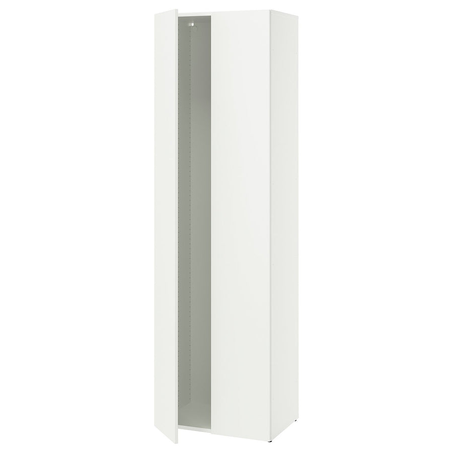 LASTARE frame with doors, white, 60x42x200 cm