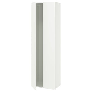 LASTARE frame with doors, white, 60x42x200 cm