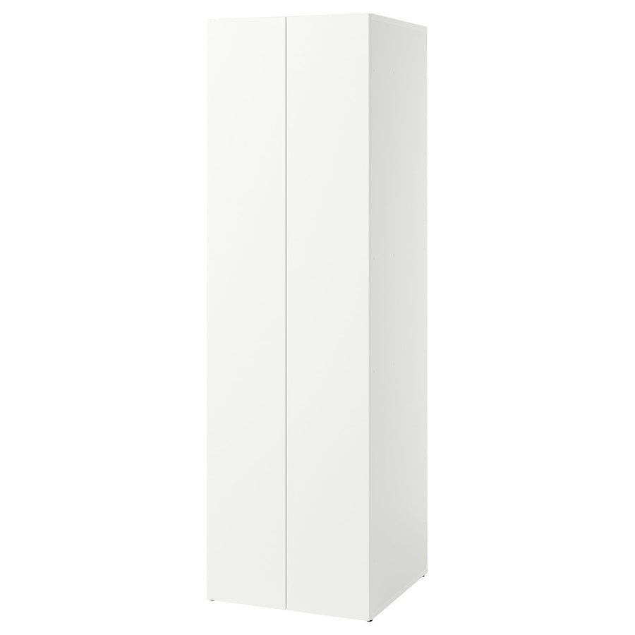 LASTARE frame with doors, white, 60x62x200 cm