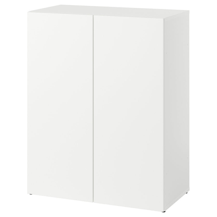 LASTARE frame with doors, white, 80x42x100 cm