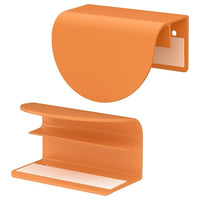 LATMASK clip-on handle, orange, 60 mm 2 pack