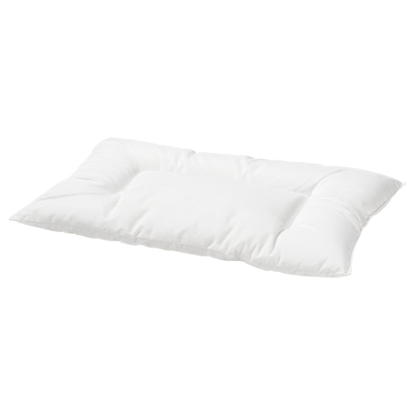 LEN pillow for cot, white, 35x55 cm