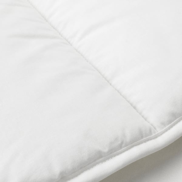 LEN duvet for cot, white, 110x125 cm
