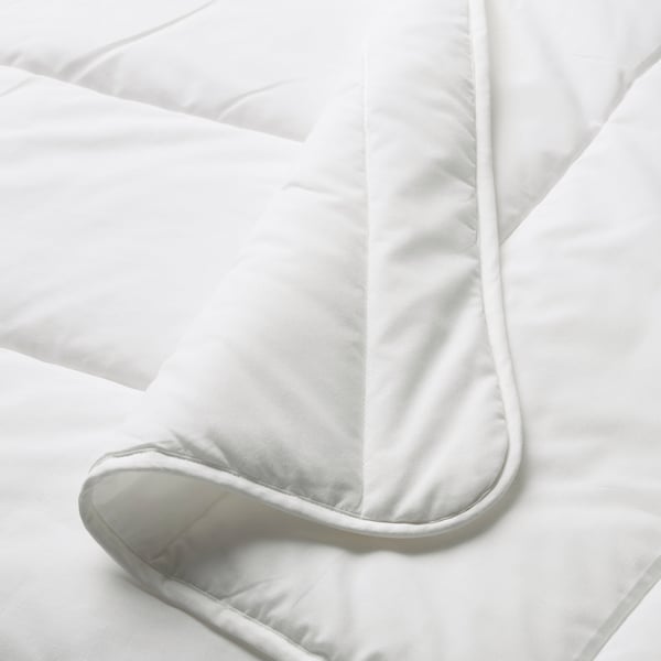 LEN duvet for cot, white, 110x125 cm
