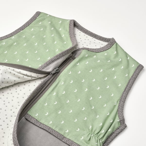 LEN sleep bag, green, 6-18 months
