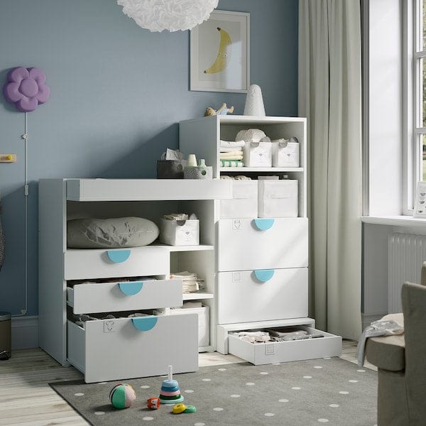 Ikea LEN - Rug, dotted/grey, 133x160 cm