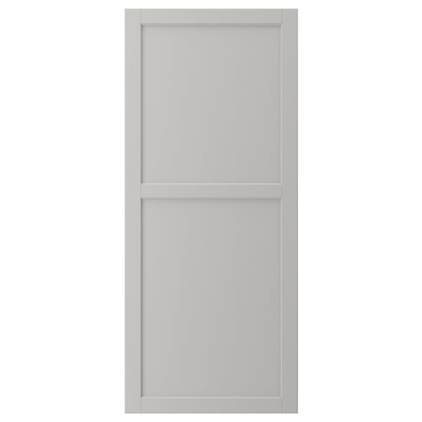 LERHYTTAN door, light grey, 60x140 cm