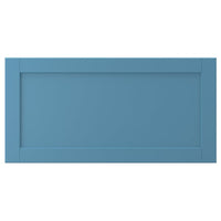 LERHYTTAN drawer front, blue, 80x40 cm