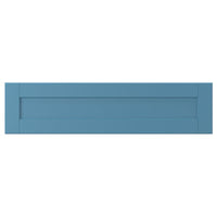 LERHYTTAN drawer front, blue, 80x20 cm