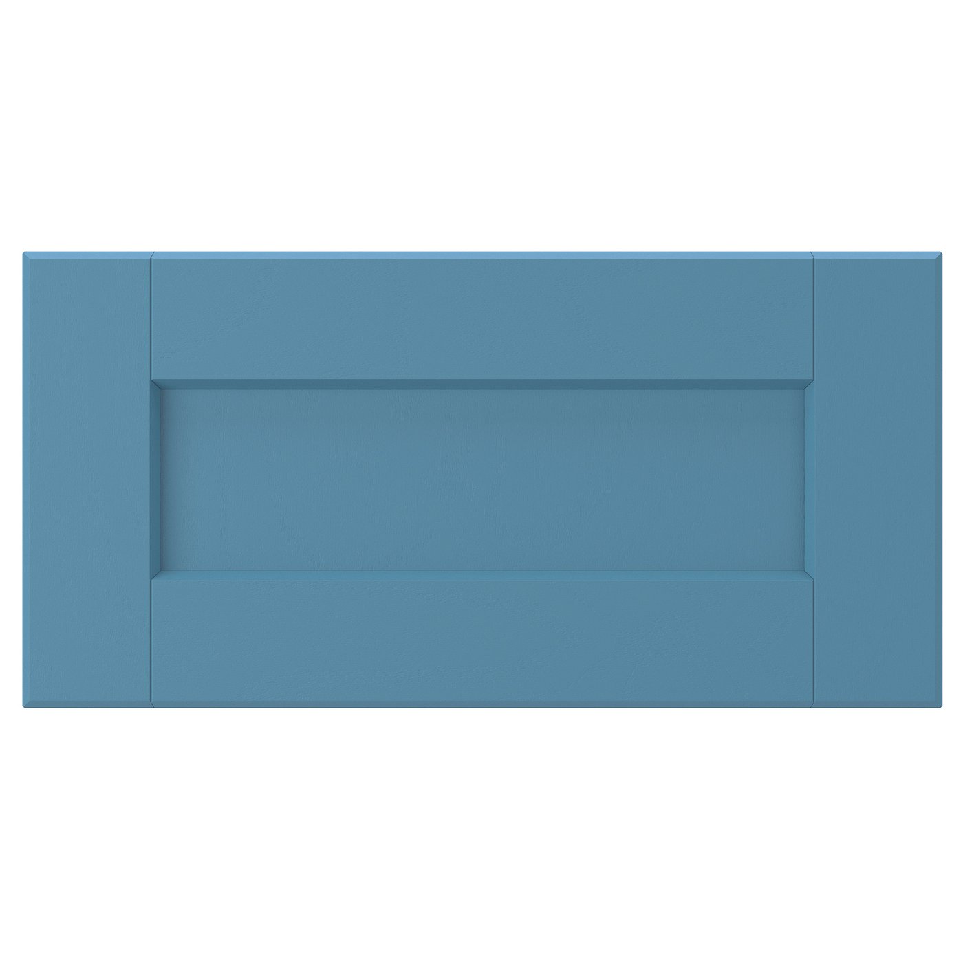 LERHYTTAN drawer front, blue, 40x20 cm