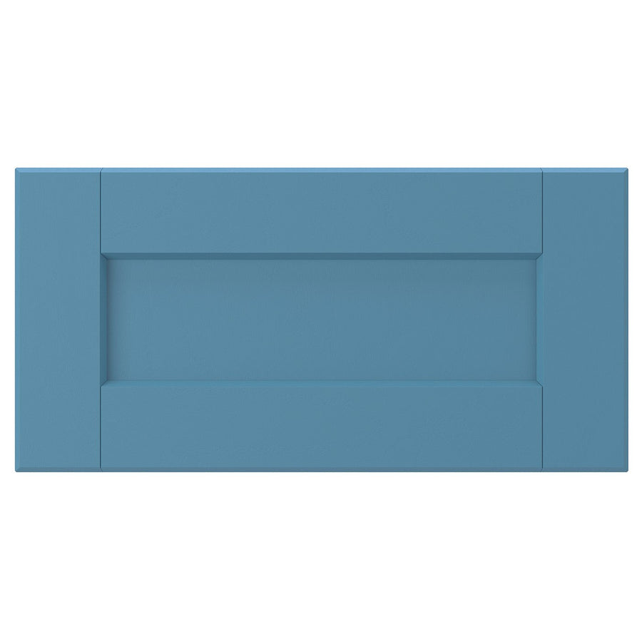 LERHYTTAN drawer front, blue, 40x20 cm