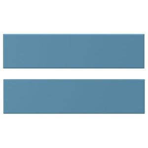 LERHYTTAN drawer front, blue, 40x9.7 cm, 2 pack