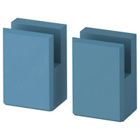 LERHYTTAN leg for decorative plinth, blue, 8 cm