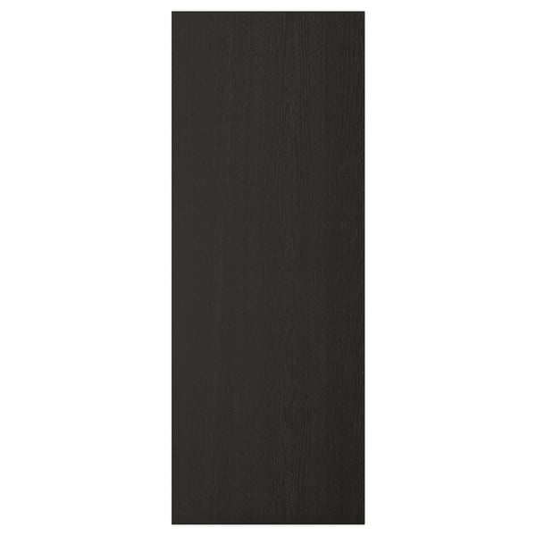 LERHYTTAN cover panel, black stained, 39x105 cm