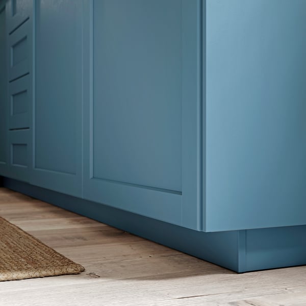 LERHYTTAN plinth, blue, 220.0x8.0 cm