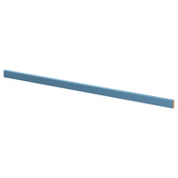 LERHYTTAN decorative plinth, blue, 220 cm