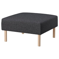 LILLEHEM cover for 1-seat module, Gunnared dark grey