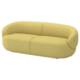 LILLESÄTER 3-seat sofa, Gunnared bright green-yellow, 201x69x90 cm
