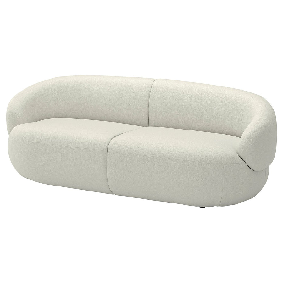 LILLESÄTER 3-seat sofa, Axvall off-white, 201x69x90 cm