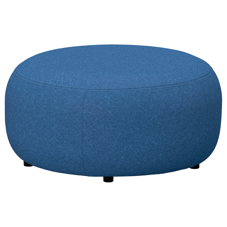 LILLESÄTER pouffe, Gunnared dark blue, 65 cm