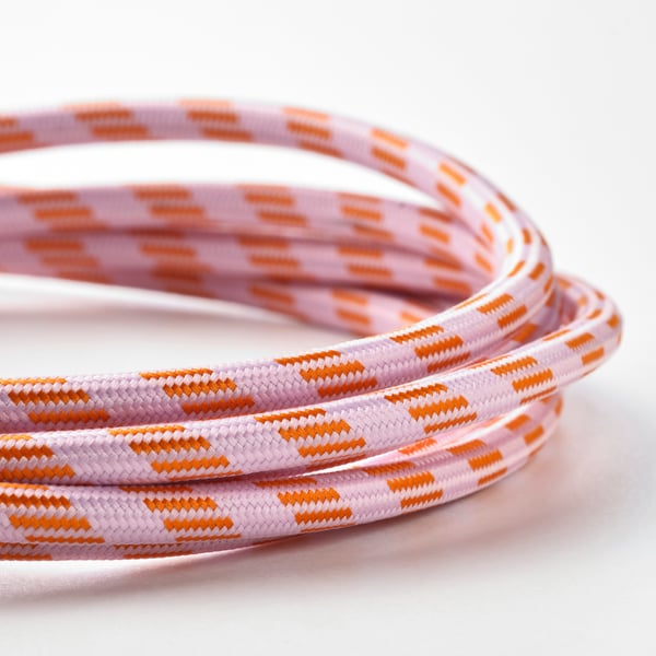 LILLHULT USB-C to lightning, orange/pink, 1.5 m