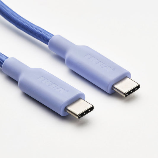 LILLHULT USB-C to USB-C, lilac, 3.0 m
