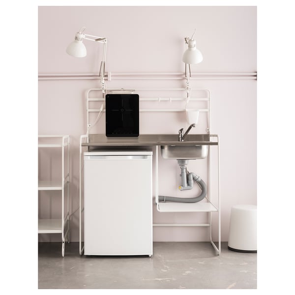 LILLVIKEN water trap/strainer 1 bowl, 32x90 cm