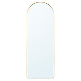 LINDBYN mirror, gold-colour, 60x170 cm